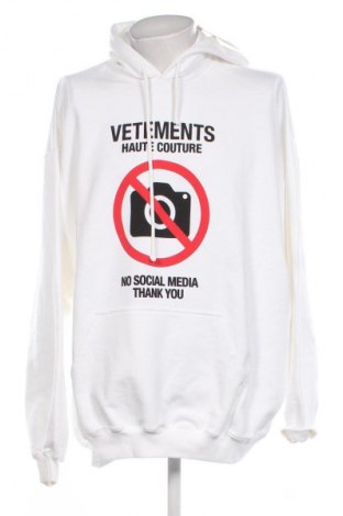 Ανδρικό φούτερ Vetements, Μέγεθος M, Χρώμα Λευκό, Τιμή 474,99 €