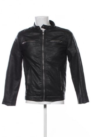 Herren Lederjacke C&A, Größe S, Farbe Schwarz, Preis 33,99 €