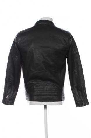 Herren Lederjacke C&A, Größe S, Farbe Schwarz, Preis 33,99 €