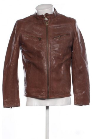 Pánska kožená bunda  Pepe Jeans, Veľkosť S, Farba Hnedá, Cena  264,95 €