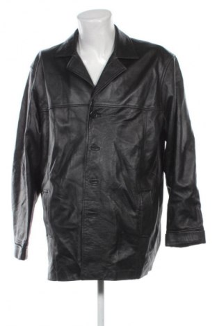 Ανδρικό δερμάτινο μπουφάν Unbranded, Μέγεθος XXL, Χρώμα Μαύρο, Τιμή 68,99 €