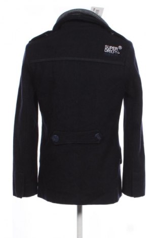 Мъжко палто Superdry, Размер M, Цвят Син, Цена 107,99 лв.