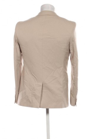 Herren Sakko Zara, Größe M, Farbe Beige, Preis € 38,99