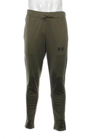 Męskie spodnie sportowe Under Armour, Rozmiar M, Kolor Zielony, Cena 273,99 zł