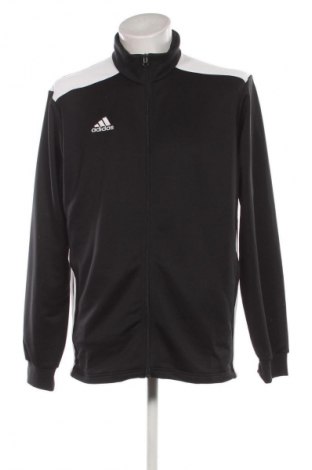 Ανδρική αθλητική ζακέτα Adidas, Μέγεθος XL, Χρώμα Μαύρο, Τιμή 11,99 €