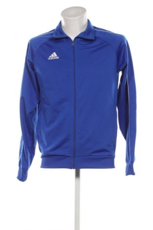 Ανδρική αθλητική ζακέτα Adidas, Μέγεθος M, Χρώμα Μπλέ, Τιμή 30,99 €