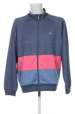 Мъжко спортно горнище Adidas, Размер XL, Цвят Син, Цена 48,99 лв.