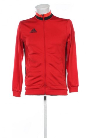 Мъжко спортно горнище Adidas, Размер S, Цвят Червен, Цена 48,99 лв.