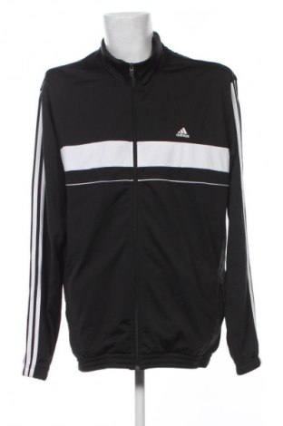 Ανδρική αθλητική ζακέτα Adidas, Μέγεθος XXL, Χρώμα Μαύρο, Τιμή 30,99 €