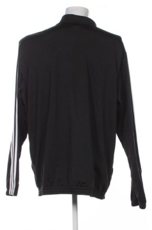 Ανδρική αθλητική ζακέτα Adidas, Μέγεθος XXL, Χρώμα Μαύρο, Τιμή 30,99 €