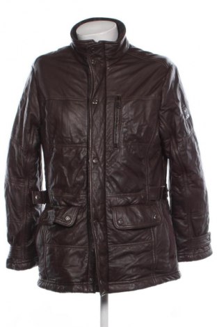 Мъжко кожено яке Bogner, Размер XL, Цвят Кафяв, Цена 604,99 лв.