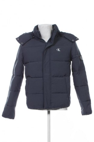 Мъжко яке Calvin Klein Jeans, Размер M, Цвят Син, Цена 364,99 лв.