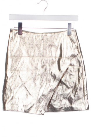 Fustă Costes, Mărime XS, Culoare Auriu, Preț 139,99 Lei