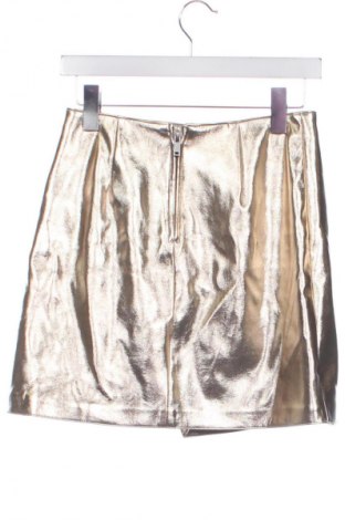 Fustă Costes, Mărime XS, Culoare Auriu, Preț 139,99 Lei