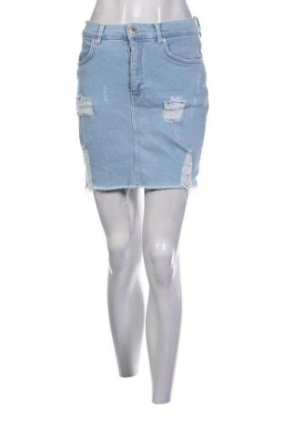 Fustă Pull&Bear, Mărime M, Culoare Albastru, Preț 76,32 Lei
