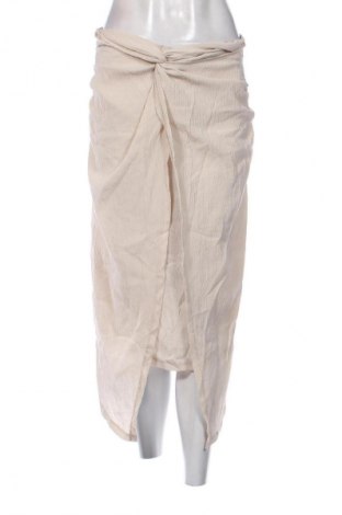 Sukňa Stradivarius, Veľkosť M, Farba Béžová, Cena  11,86 €