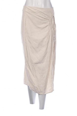 Sukně Stradivarius, Velikost M, Barva Béžová, Cena  291,00 Kč