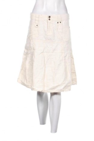 Пола Vero Moda, Размер L, Цвят Бежов, Цена 20,99 лв.