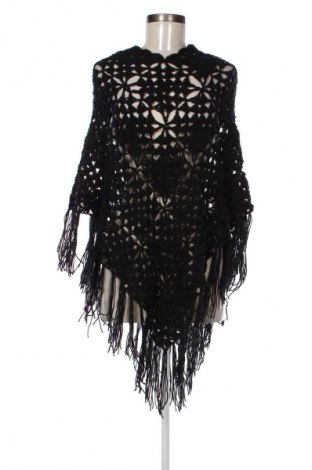 Poncho Unbranded, Mărime S, Culoare Negru, Preț 76,32 Lei