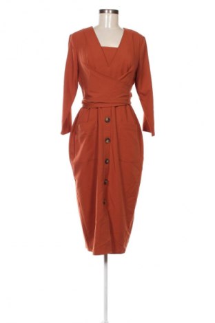Kleid ASOS, Größe L, Farbe Braun, Preis 33,99 €