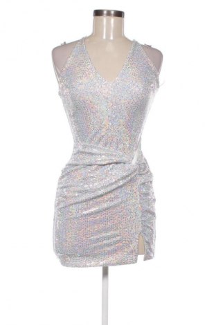 Rochie Bershka, Mărime S, Culoare Argintiu, Preț 75,43 Lei