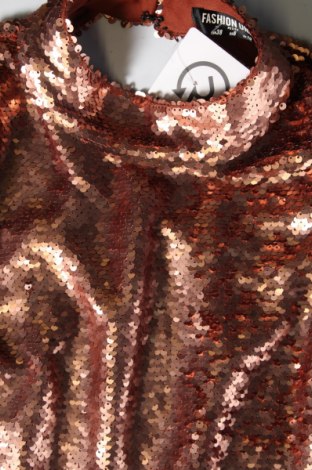 Kleid Fashion Union, Größe M, Farbe Golden, Preis € 31,71