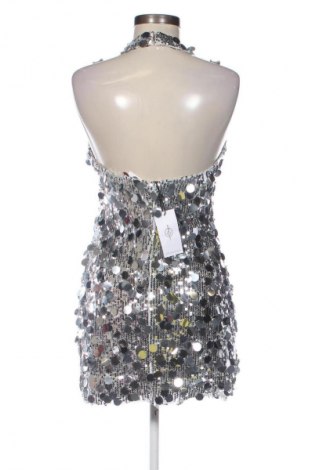 Rochie Stradivarius, Mărime S, Culoare Argintiu, Preț 316,99 Lei
