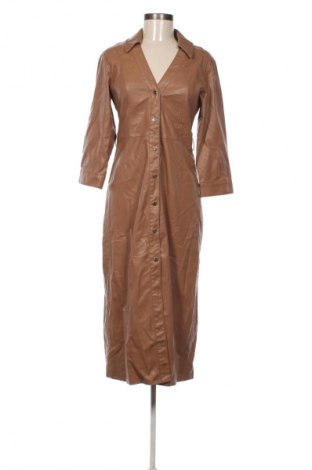 Рокля Zara, Размер S, Цвят Кафяв, Цена 34,99 лв.