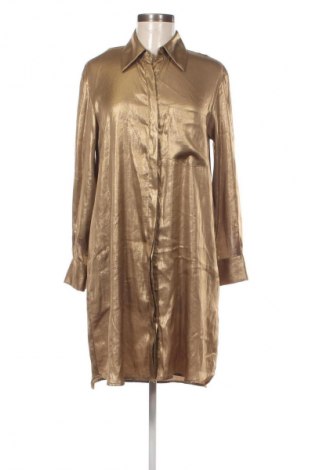 Kleid Zara, Größe S, Farbe Golden, Preis 17,00 €