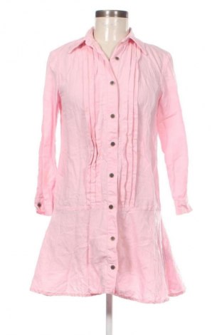 Рокля Zara, Размер XS, Цвят Розов, Цена 44,99 лв.