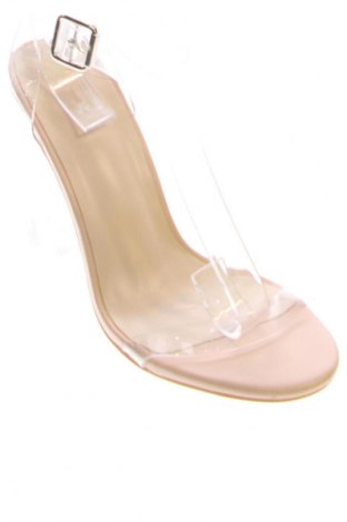 Sandalen Pretty Little Thing, Größe 39, Farbe Weiß, Preis € 19,95