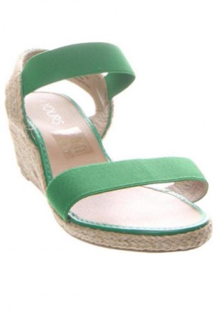 Sandalen Yours, Größe 40, Farbe Grün, Preis 31,82 €