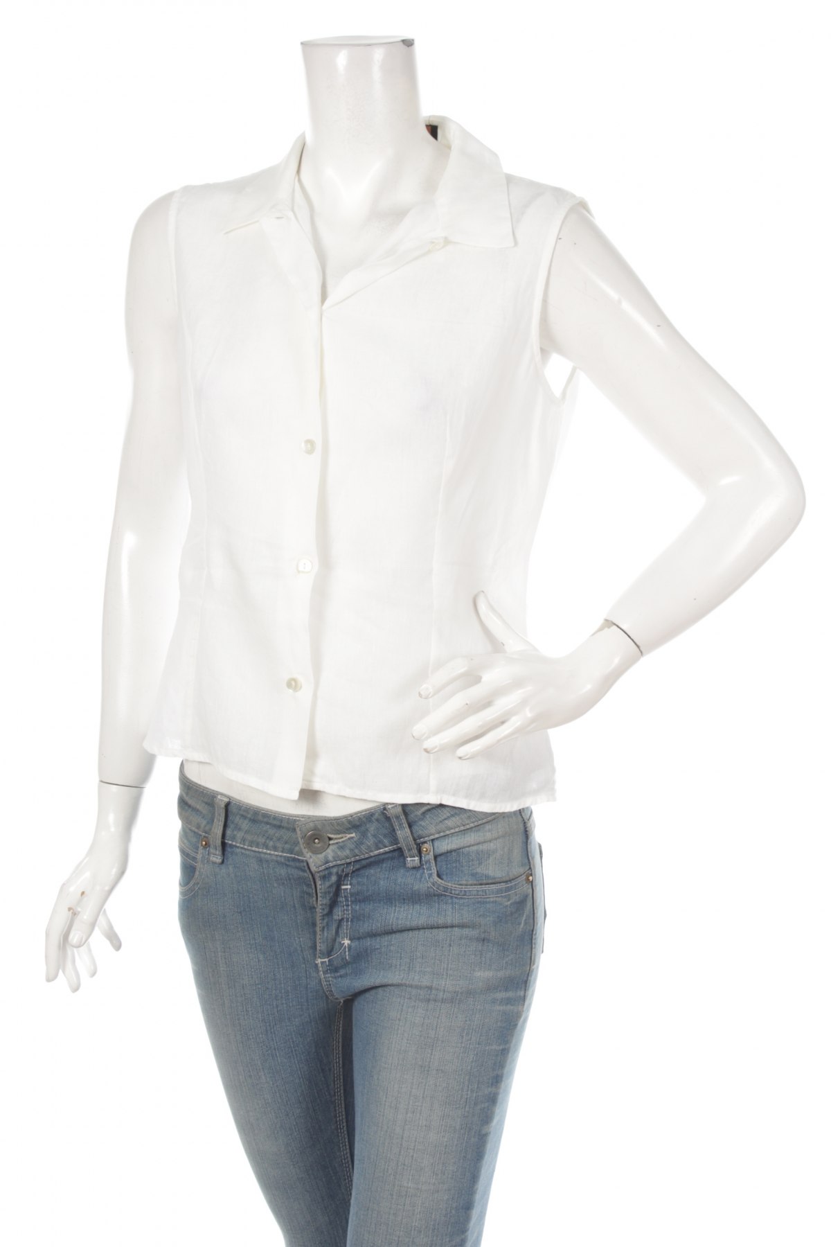 Γυναικείο πουκάμισο Pietro Pianforini, Μέγεθος XL, Χρώμα Λευκό, Τιμή 14,85 €