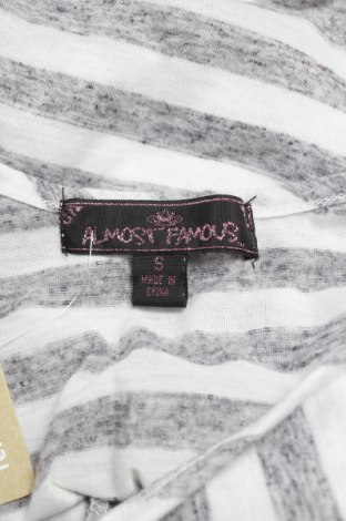 Дамска блуза Almost Famous, Размер S, Цвят Сив, Цена 15,00 лв.