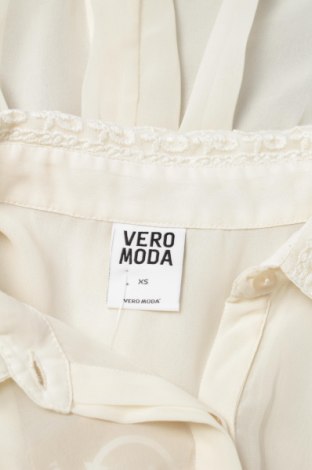 Γυναικείο πουκάμισο Vero Moda, Μέγεθος XS, Χρώμα Εκρού, Τιμή 9,28 €