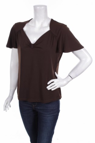 Дамска блуза Anne Klein, Размер L, Цвят Кафяв, Цена 21,00 лв.