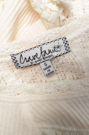 Дамски пуловер Almost Famous, Размер S, Цвят Бял, Цена 29,00 лв.