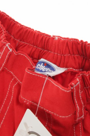 Детски панталон Chicco, Размер 12-18m/ 80-86 см, Цвят Червен, Цена 31,00 лв.