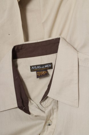 Pánska košeľa  Atlas For Men, Veľkosť M, Farba Béžová, Cena  15,31 €