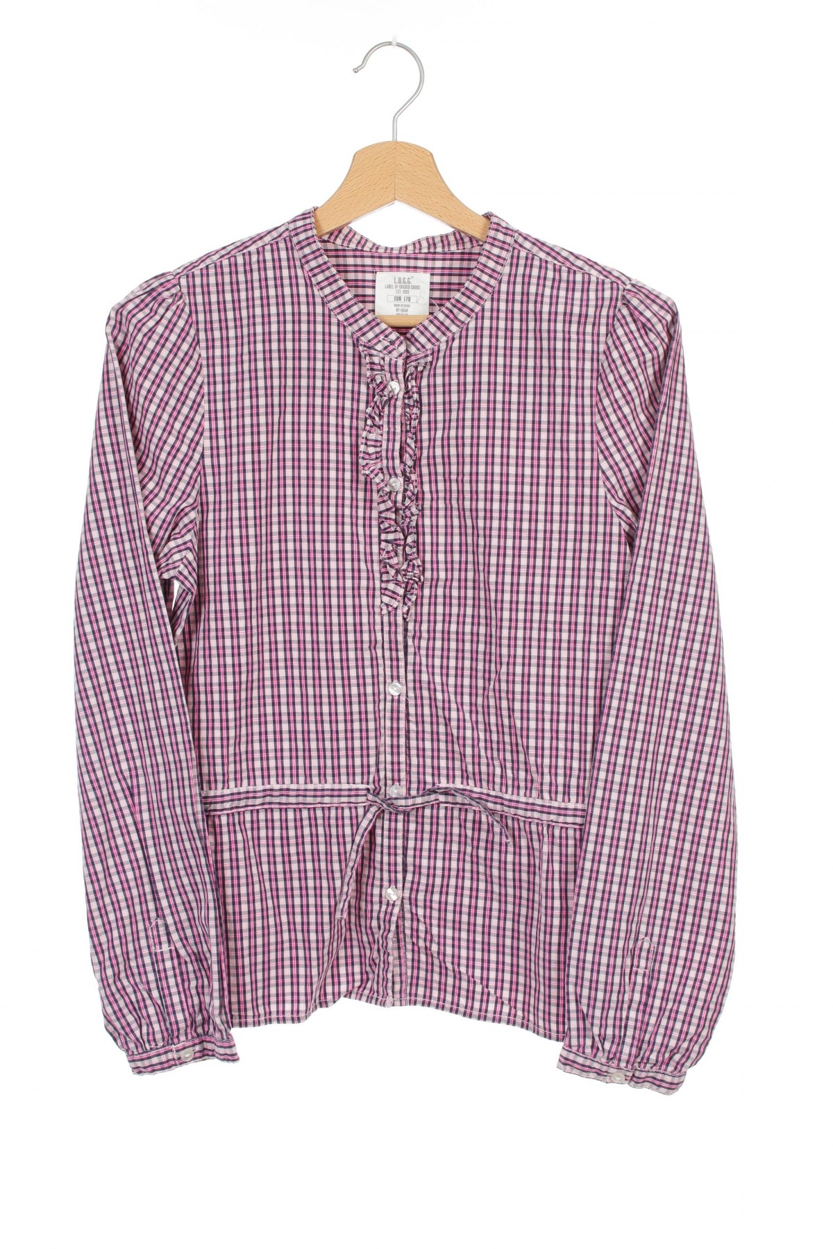 Детска риза H&M L.o.g.g, Размер 15-18y/ 170-176 см, Цвят Розов, Цена 31,00 лв.
