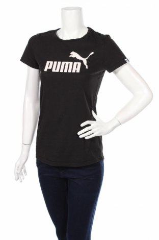 Γυναικείο t-shirt Puma, Μέγεθος M, Χρώμα Μαύρο, Τιμή 11,14 €