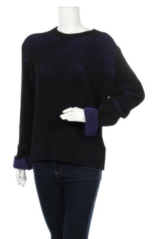 Дамски пуловер Weekday, Размер M, Цвят Черен, 73% памук, 27% полиамид, Цена 34,50 лв.