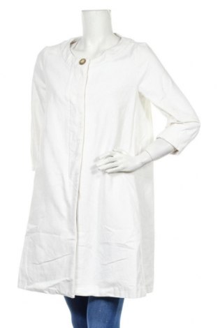 Дамско палто Comptoir Des Cotonniers, Размер M, Цвят Бял, Памук, Цена 29,97 лв.