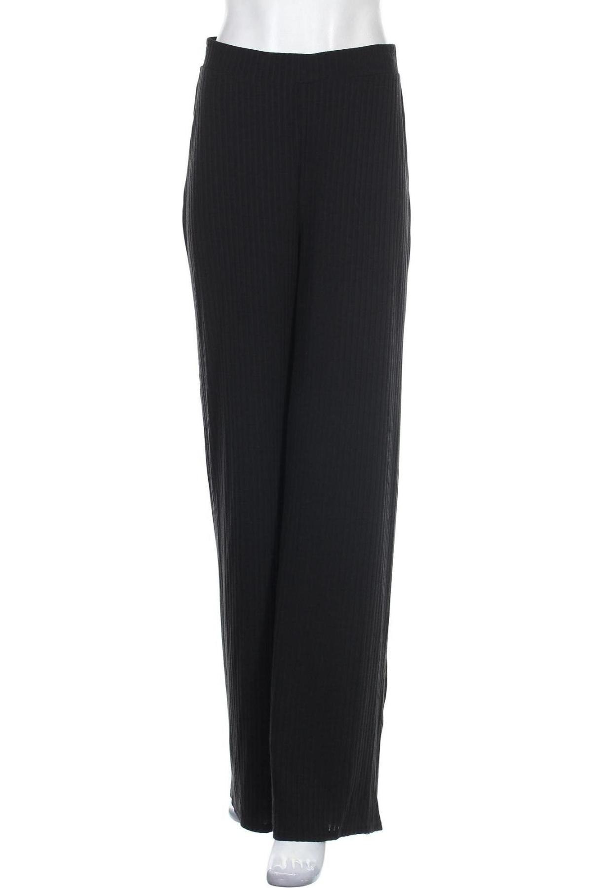 Pantaloni de femei Missguided, Mărime M, Culoare Negru, 95% poliester, 5% elastan, Preț 118,42 Lei