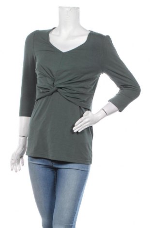 Shirt für Schwangere Mamalicious, Größe M, Farbe Grün, 60% Polyester, 35% Viskose, 5% Elastan, Preis 26,68 €