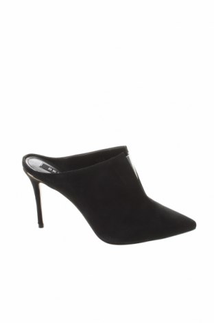 Papuci DKNY, Mărime 38, Culoare Negru, Velur natural, Preț 468,25 Lei