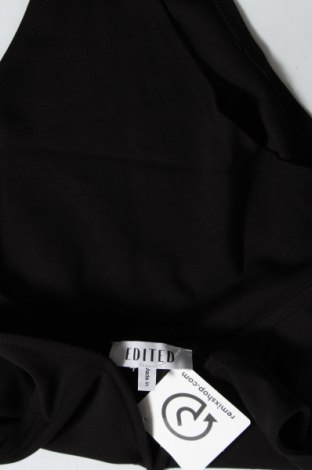 Γυναικεία μπλούζα-Κορμάκι Edited, Μέγεθος M, Χρώμα Μαύρο, 60% βισκόζη, 35% πολυαμίδη, 5% ελαστάνη, Τιμή 19,07 €