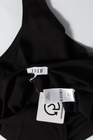 Γυναικεία μπλούζα-Κορμάκι Edited, Μέγεθος S, Χρώμα Μαύρο, 60% βισκόζη, 35% πολυαμίδη, 5% ελαστάνη, Τιμή 19,07 €