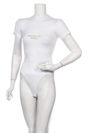 Damenbluse-Body Public Desire, Größe XS, Farbe Weiß, 95% Baumwolle, 5% Elastan, Preis 18,94 €