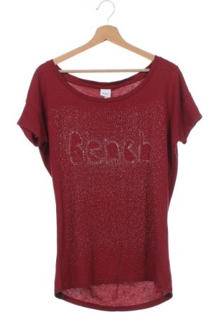 Bluză de femei Bench, Mărime XS, Culoare Roșu, 50% bumbac, 50% viscoză, Preț 85,53 Lei